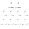 10Pcs Laboratory Hose Tubing Clip Clamp Screw Water Stopper for Rubber Hose Liquid Flow Adjust Pinchcock Control Clip