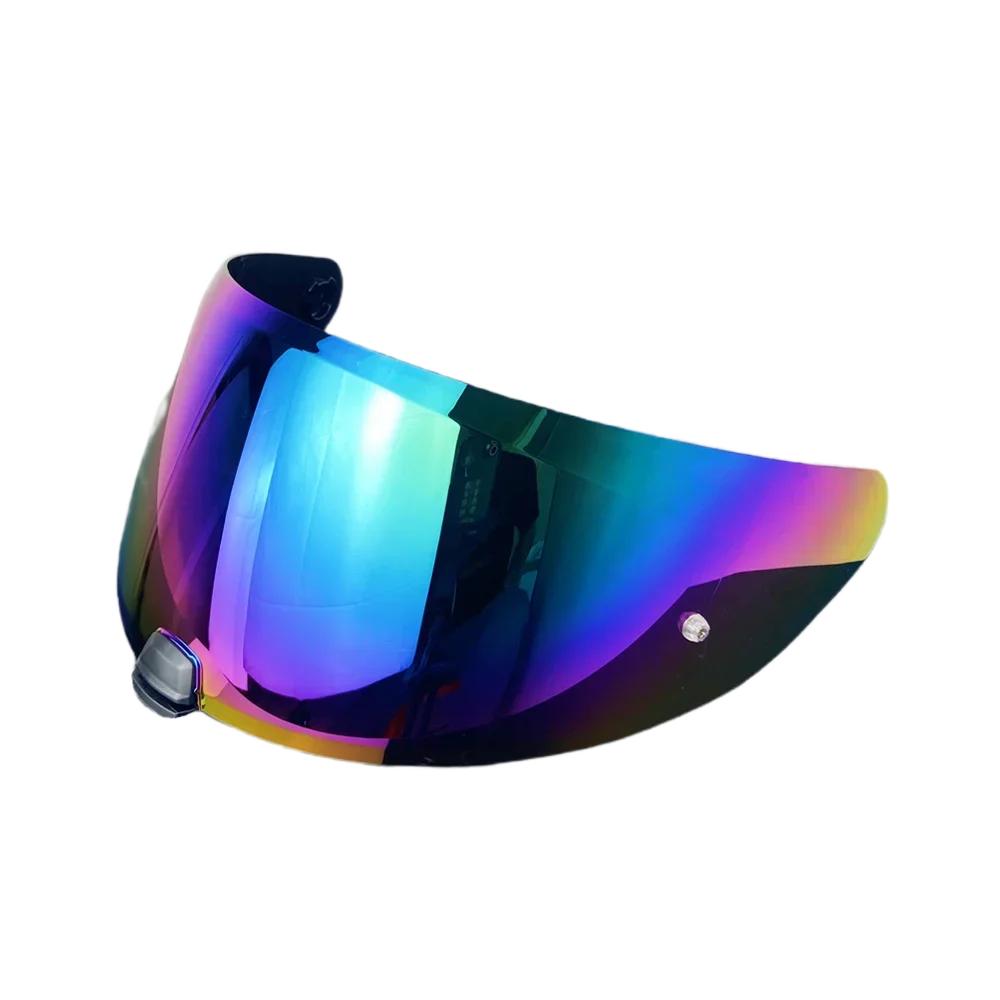 I70 Visor for HJC HJ31 Electroplated Windproof Dustproof Anti-uv Electroplated High Toughness Strength Sunscreen Helmet Visor