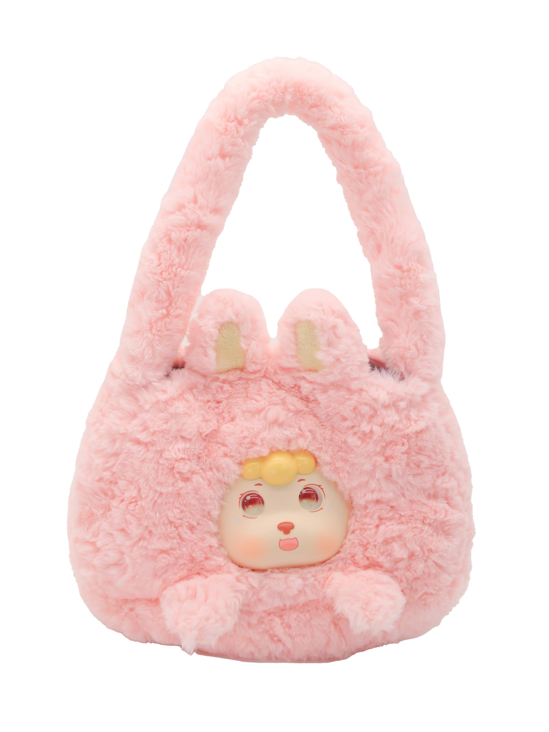 

FRIENDSHEEP Пушистая сумочка [Белый персик]