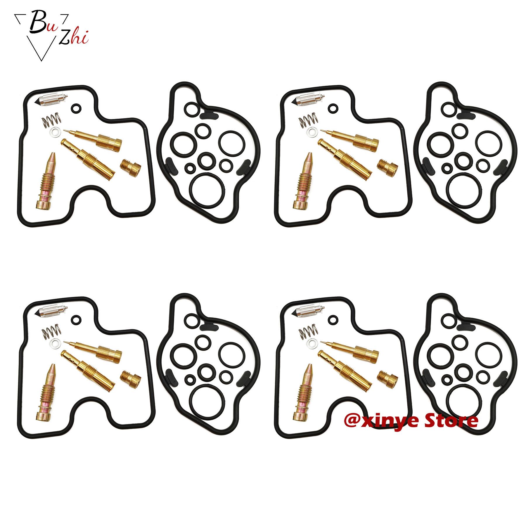 4set for honda CB600F PC34 CB 600 F 1998-2002 Motorcycle engine carburetor repair kit floating needle gasket 4set