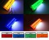 Customize Truck Side Marker Square with Under 26 Set of Orange Lamps, Lamps, LEDs, 24V, Universal, 10,