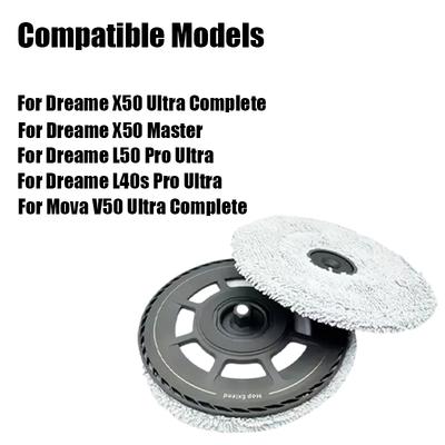 Original Para Dreame X50 Ultra / X50 Master / L50 Pro Ultra / L40s Ultra Alfombra Auto Elevación Mopa Extender Bandeja Robot Limpiador Accesorio
