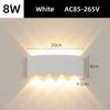 Minimalist Outdoor LED Wall Lamp for Hallways, Bedrooms, and Living Rooms