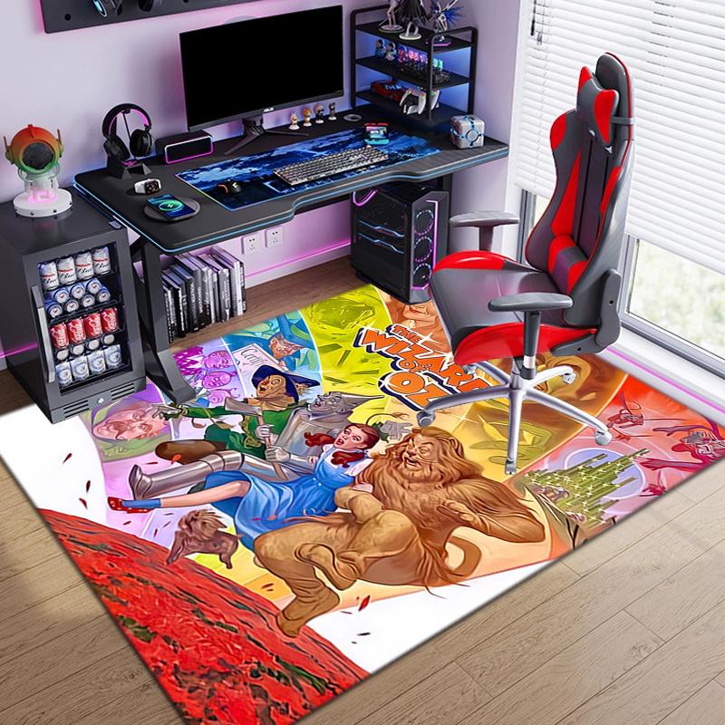 1PC The Wizard of Oz Rug - Home Decoration Carpet For Living Room Bedroom Flooring Computer Chair Area Rug