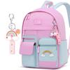 Cute Gradient Kids School Backpack