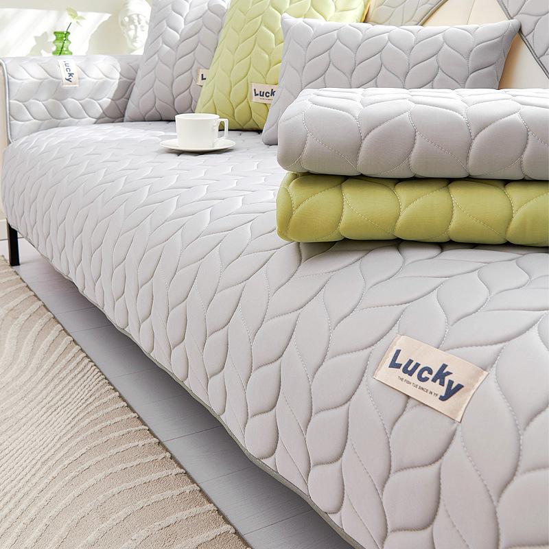 

Latex sofa cushion summer 2025 new ice silk mat seat cushion non-slip leather sofa cover summer cover 30 * 50cm waist pillowcase