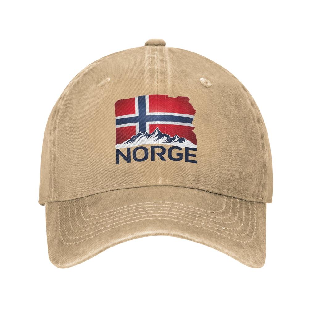 Norway Flag Denim Cap Casual Baseball Caps Adjustable Hat Summer Unisex Baseball Hats