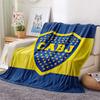Club Atlético Boca Juniors Flannel Blanket, High quality Comfortable for All Seasons, Home Decor, Warmth and Comfort