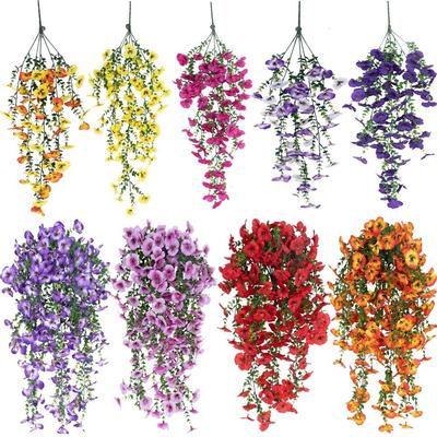 DIY Artificial Flower Multicolor Simulation Eucalyptus Leaves New Fake Flower Home Decoration