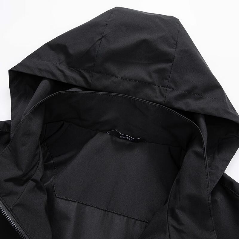 JOW Men's Hooded Business Commuter Thin Jacket