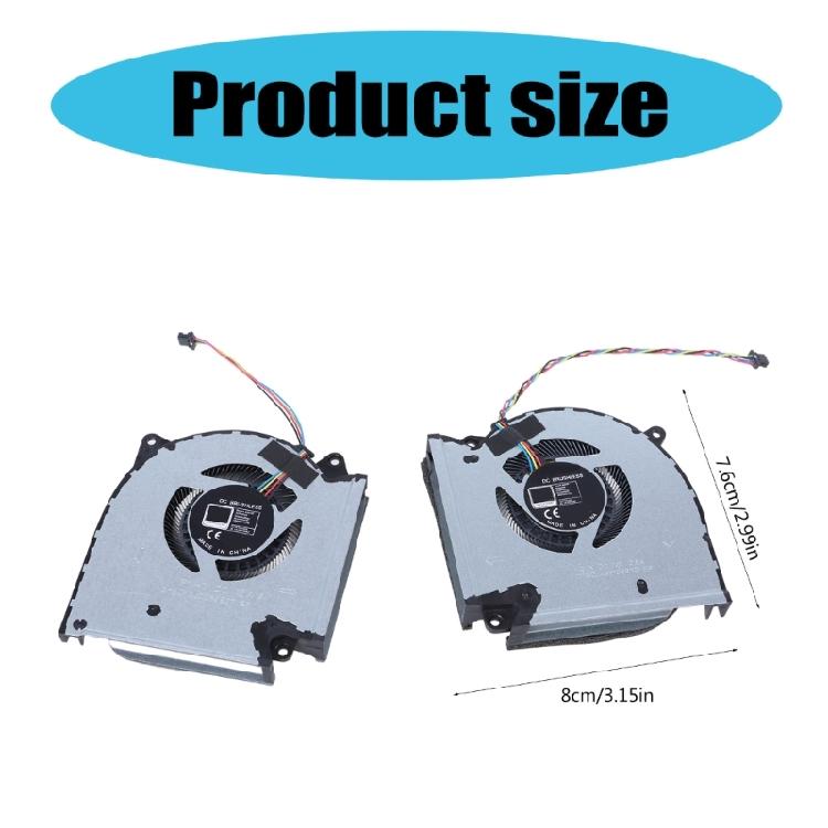 CPU GPU Cooling Fan Heatsink Laptop Graphics Card Cooling Fan For G513QY G713QY Laptop Notebook Accessories
