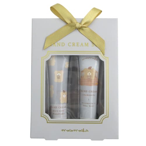 Mocomocha Hand Cream Set, Milk Tea, 89044. This Hand Cream Set Is a Perfect Gift for Anyone Looking for Cosmetics, Skincare, and a Beautiful Fragrance