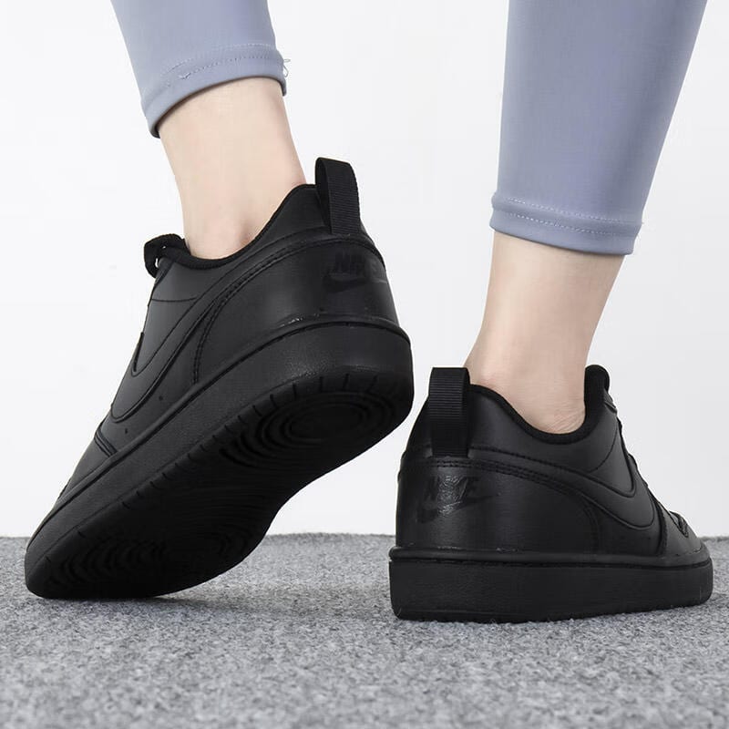 Nike Court Borough Low 2 Black GS BQ5448-001