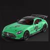 1/24 Mercedes Benzs AMG GT Alloy Miniature Car Diecast Metal Scale Car Model Sound and Light Collection Children Toy Vehicles Gifts