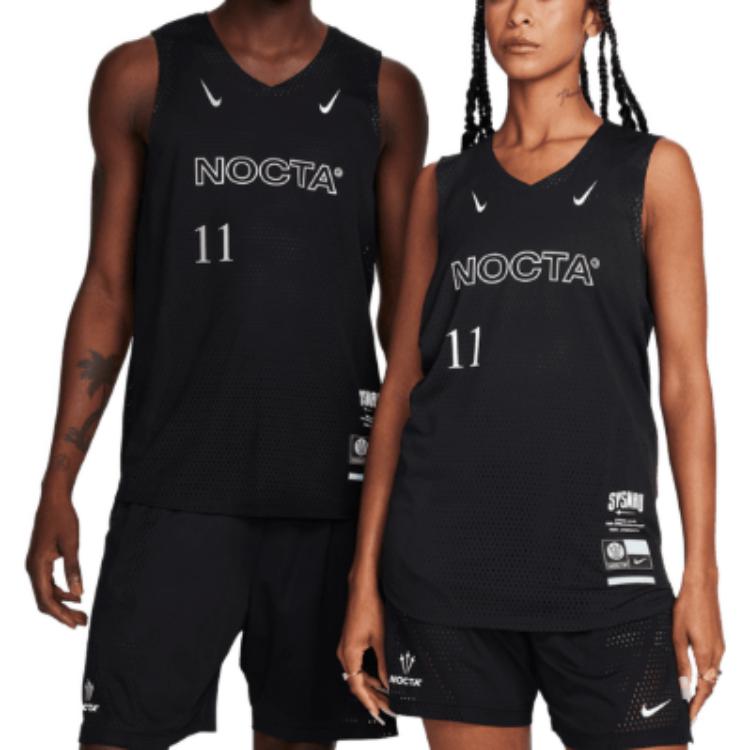 Nike X NOCTA NRG Koszulka Czarna/Biała Unisex Top DV3649-010