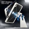Coque Rotative - BOOLING - pour iPad A16 / iPad 10 2022 - Antichoc avec Porte Stylet - Gris