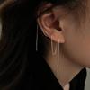 2023 Trendy Tassel Earrings: Niche Design for Women, Slimming Long Style for Round Faces