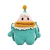 Cute Cartoon Knitted Contrasting Colors Santa Claus Lady Mobile Phone Change Bag 23 Winter New Shoulder Messenger Bag