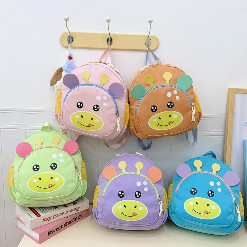 Kids Toddler Backpack With Durable Nylon And Animal Prints For Preschool And Early Learning