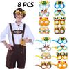 Beer Festival Photo Props Paper Glasses For Cross-border Munich Beer Festival Party Decorations Code Beer Festival Glasses)