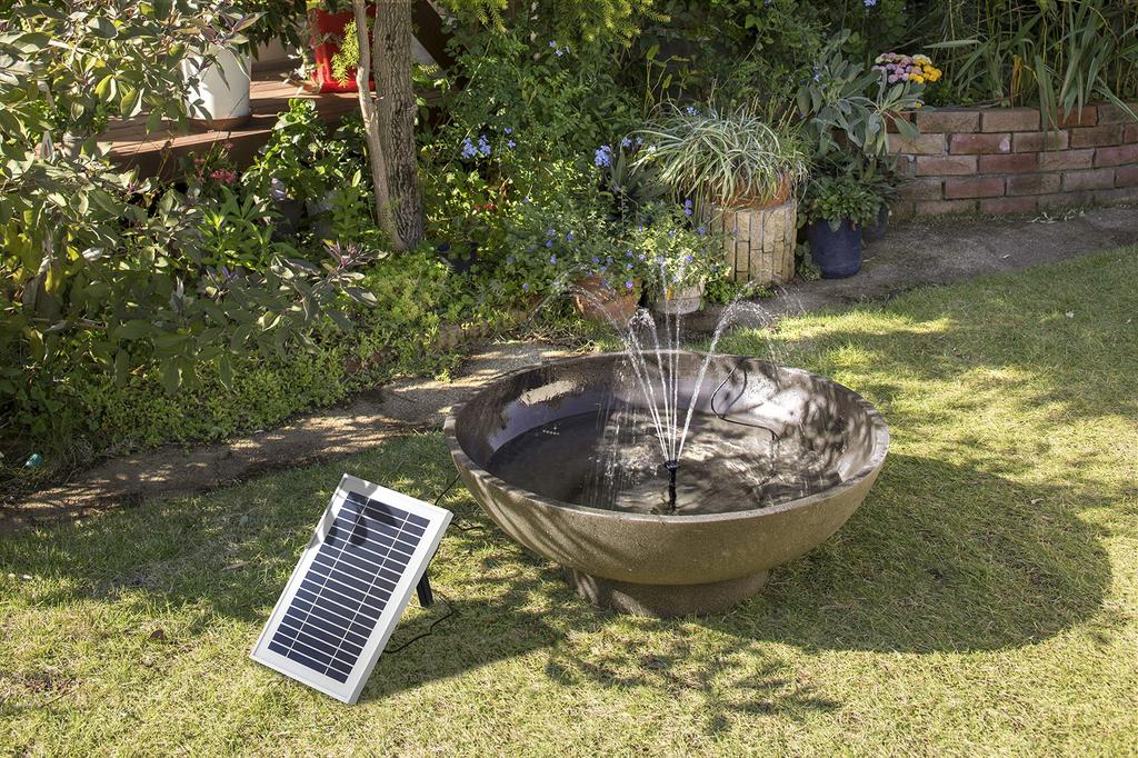 Takasho Solar Mermaid 250 Fountain Set (with LED) STM-250S