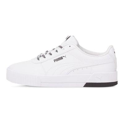 Carina Logomania Casual Low-Top Sneakers Women Sneakers White Black 383906-01