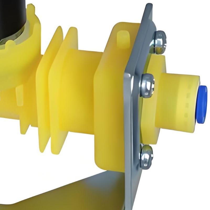 Solenoid Water Inlet Assembly for Ice Machine Service, Replacement Part with Mounting Bracket, Terminal Connector and Layout Reference
