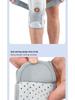 Gray Compression Knee Pad for Women & Men - Protective Support for Cycling, Running, Squats, and Mountaineering