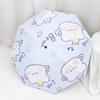 Cartoon Digital Automatic Tri-fold Sun and Rain Umbrella, Folding Umbrella, Black Coating UV Protection, Sunshade, Sunshade Umbrella Manufacturer