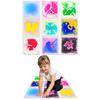 Visuelle Stimulation Sensorikmatte für Kinder Frühe sensorische Integration Pädagogische Matte für Vorschulkinder