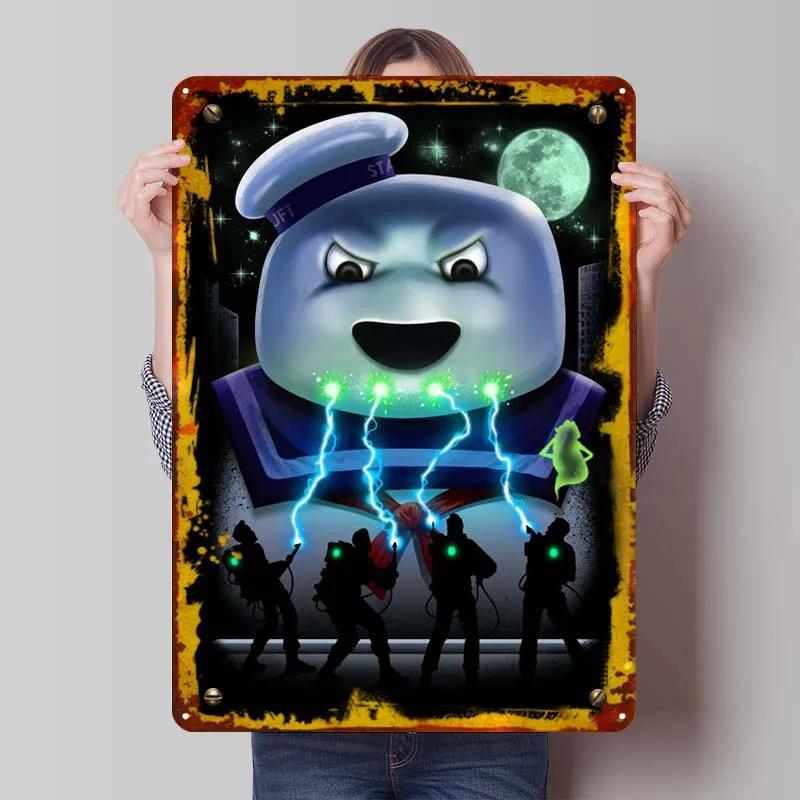 Classic Movie Metal Poster Wall Art Mural Custom Vintage Metal Tin Signs for Wall Art Decoration Man Cave Room Wall Sign Deco