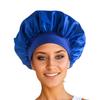 New Satin Wide Brim Nightcap Silky Bonnet Hair Wrap for Sleeping Sleep Cap With Elastic Soft Band Styling Cap Hair Wrapping Tool