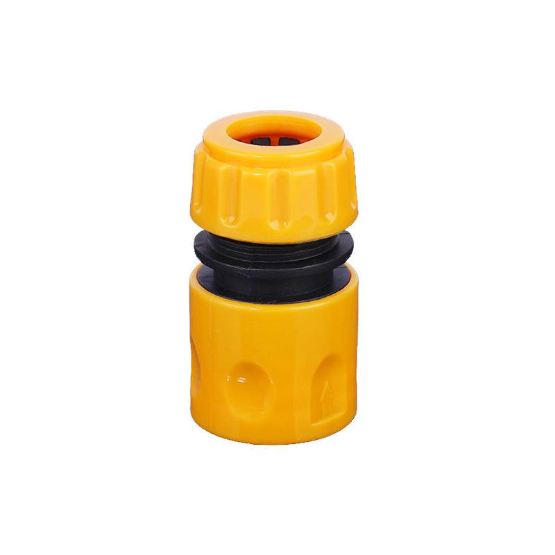 4-Point Plastic Quick Connector for Garden Hoses and Car Wash Guns