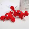 Red Crab Toy , NEW 13CM Crab Lobster Keychain Plush DOLL ; Plush Stuffed TOY