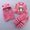 Autumn Baby Girls Clothes Hoodie+Pant Outfit Kids Costume Suit Infant Clothing for Baby Warm Sets