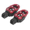 Motorcycle Foot Pegs Aluminum Alloy Fadeproof   Anti Slip Motorcycle Rear Foot Rest Pedal