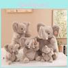 Plush Elephant Simulation Toy Cute Cartoon Girl Children Birthday Gift Holiday