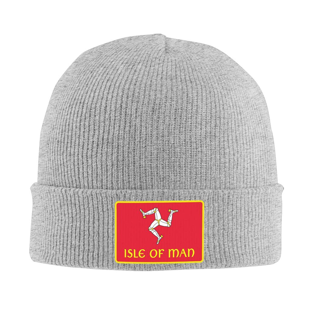 Isle Of Man Motorcycle Racing Warm Knitted Cap Winter Knit Bonnet Hat Skullies Beanies Hip Hop Caps for Unisex