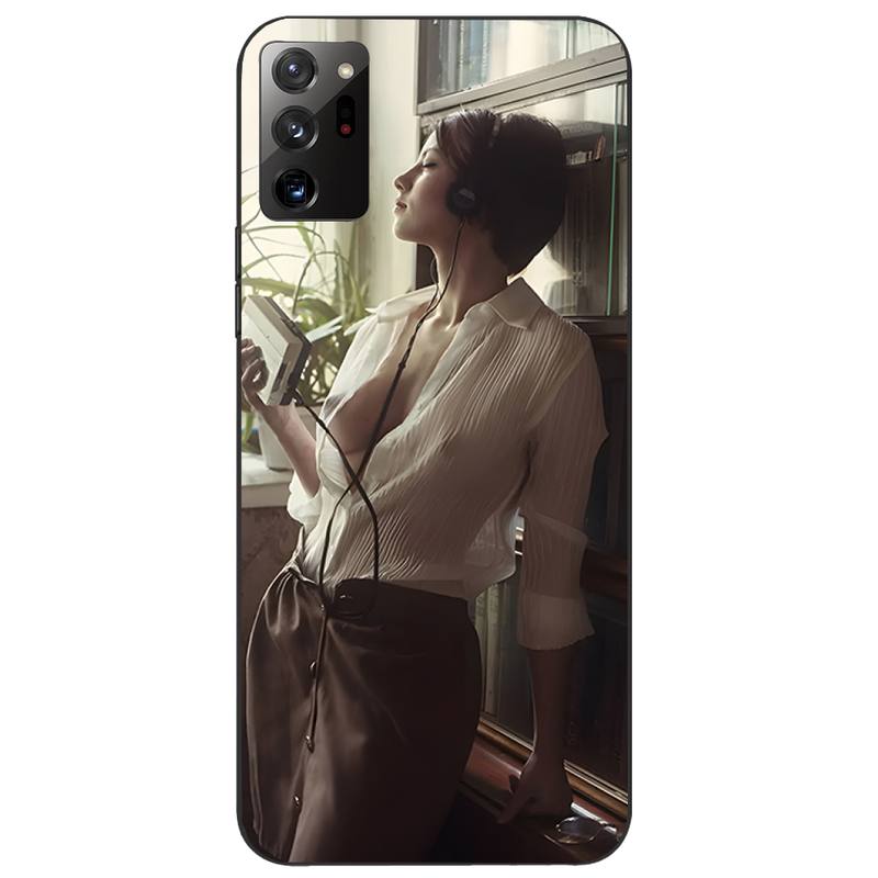 Krásné dívčí pouzdro na telefon na hrudi pro iPhone Samsung Galaxy Redmi Xiaomi Oppo OnePlus Note SA 7 8 9 10 11 12 13 14 20 21 22 23 53 54 Pro Max Ultra