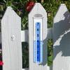 Garden Rain Gauge Freeze Proof Water Rain Meter Transparent Accurate Measuring Tool With Large Clear Numbers For Lawn Backyard