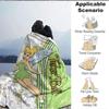 1Pc Tinker Bell Fantasy Adventure Blanket Soft And Comfortable Casual Warm Camping Travel Christmas Halloween Xmas Gift M924551
