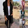 Women's Solid Color Slim-Fit Long-Sleeve Pleated T-Shirt, 2025 European & American Style