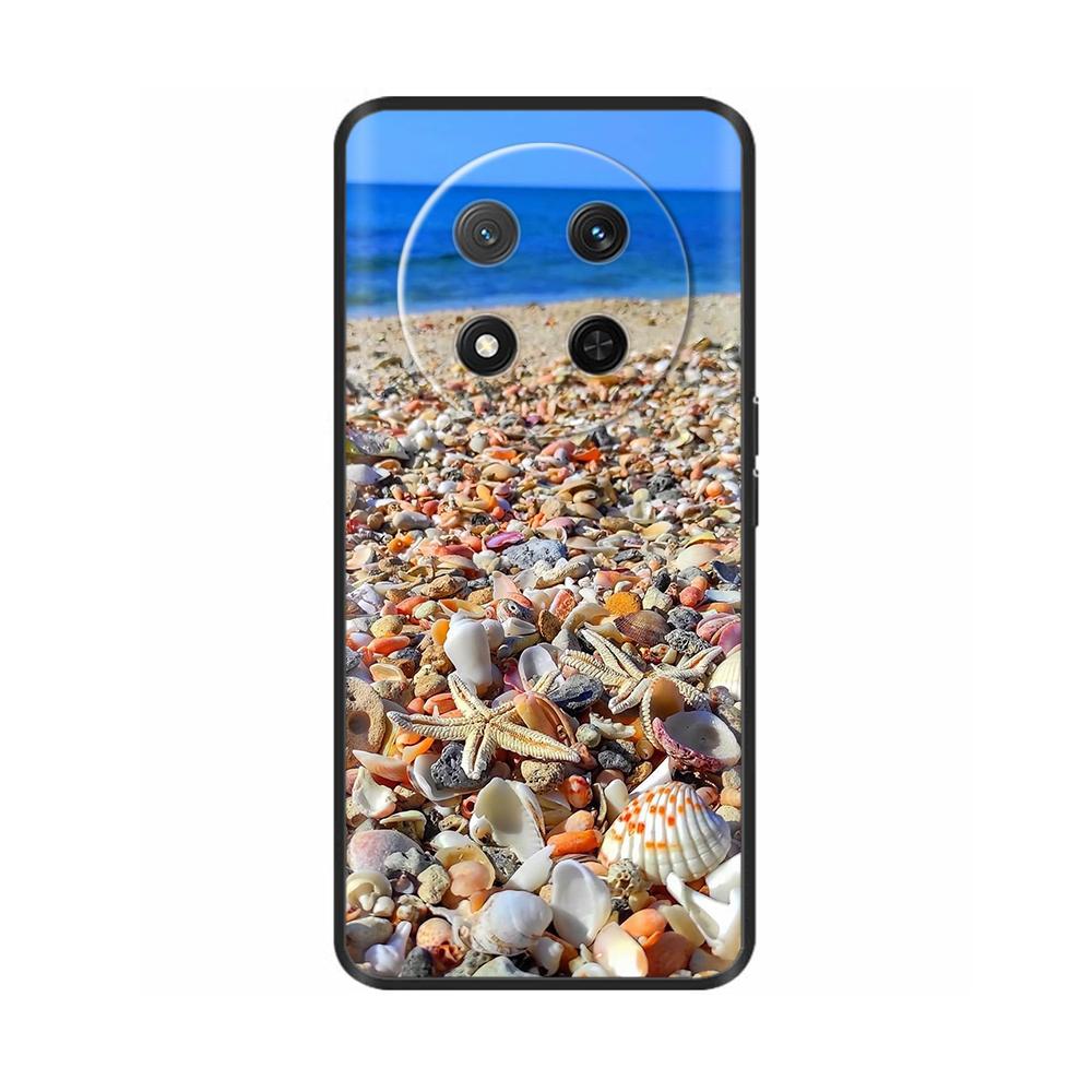 For Honor X9C Case Magic 7 Lite Cartoon Soft Liquid Silicone Phone Casing For Honor Magic7 Lite HonorX9C Protection Back Cover