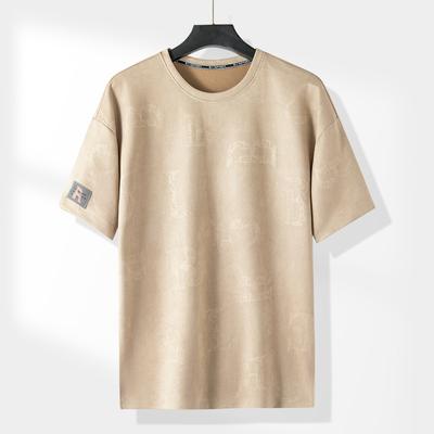 Short Sleeve T-shirt Men's Summer Loose T-shirt Plus Size T-shirt