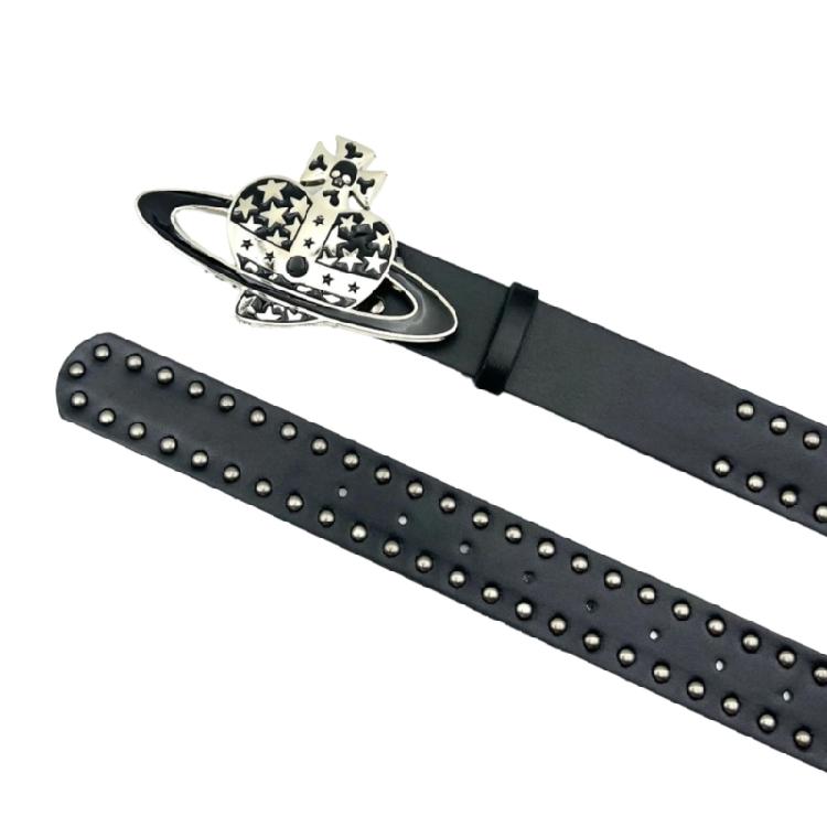 Fashionable Heart Buckles Belt Casual Wear Waistband Creative Pattern Belt for Individual Styles