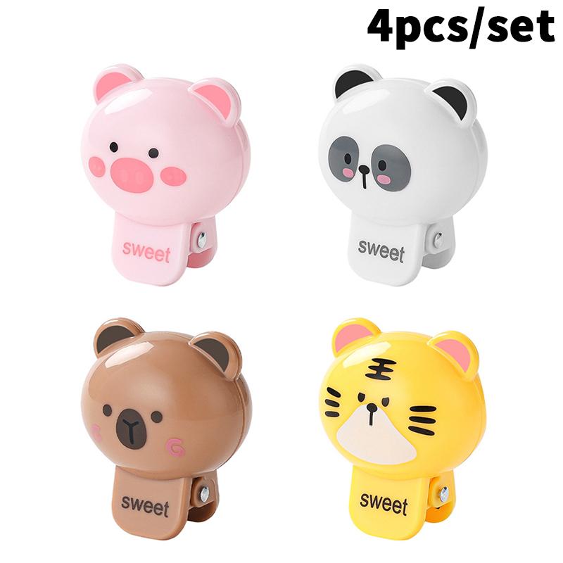 1/4 Pcs Animals Toothbrush Head Cover Clips Capibara Portable Electric Toothbrush Dustproof Head Protector Cap Household Travel