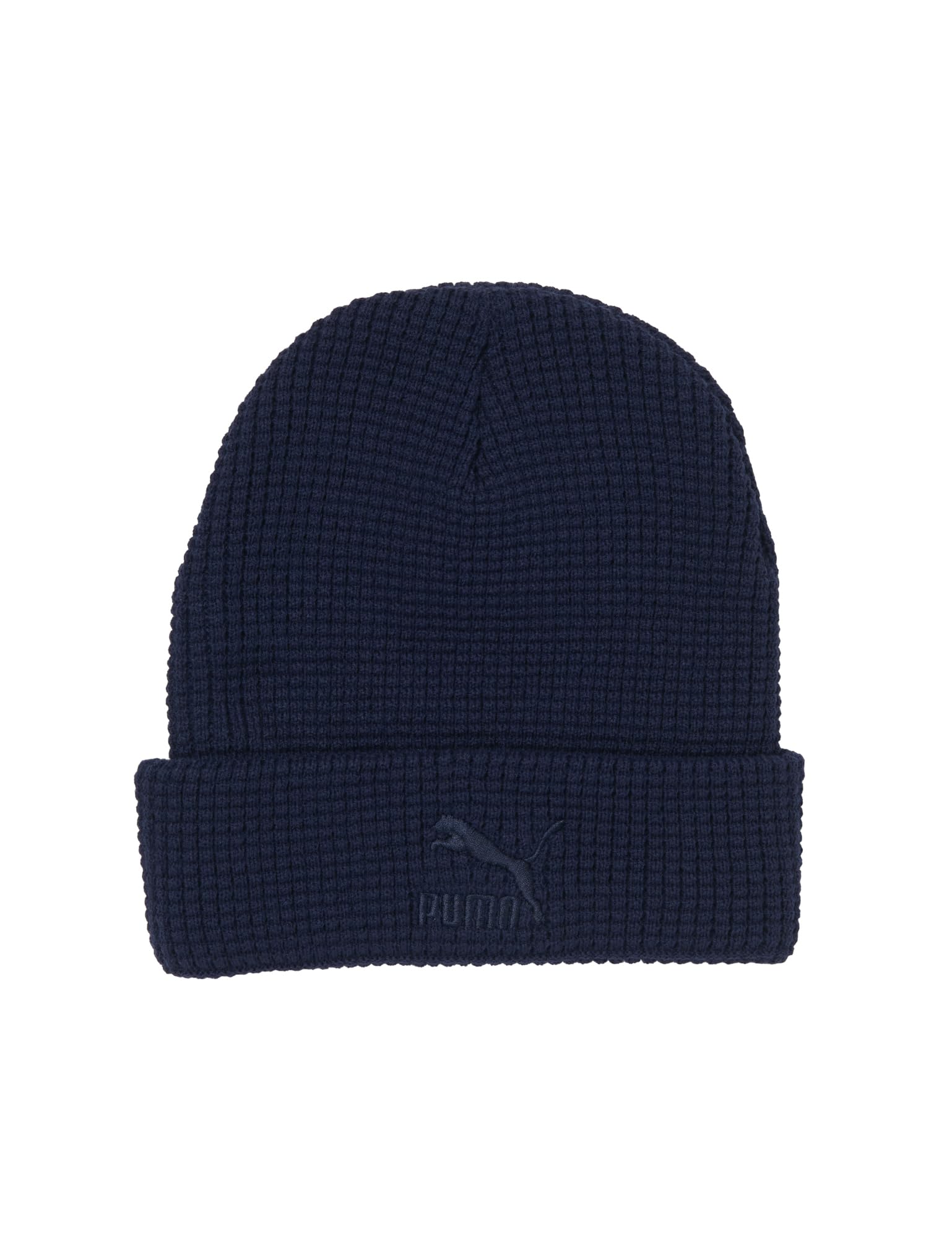 

PUMA Watch Classics Mid Fit 2024 Navy Beanie, 025677, Fall/Winter Color, (03)