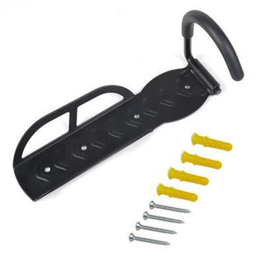 1Pcs Bike Stand Wall Mount Bicycle Holder Mountain Bike Rack Stands Storage Hanger Hook Mounted Rack Stand Steel Black2028