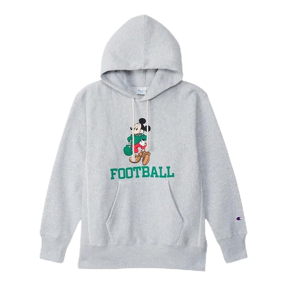 

Длинная толстовка с капюшоном REVERSE Silver Grey [Champion], рукав, принт, ПЛЕТЕНИЕ(р) Толстовка, C3-A131, Мужская,
