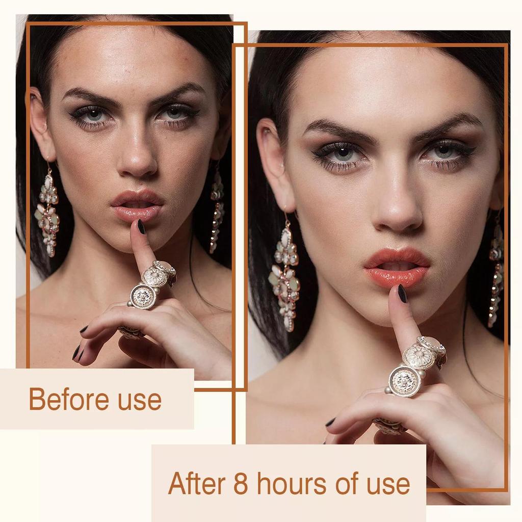 Matte Full Coverage Pressed Powder Foundation with Puff Applicator, 24H Fresh Wear Matte Weightless Finishing Powder Makeup